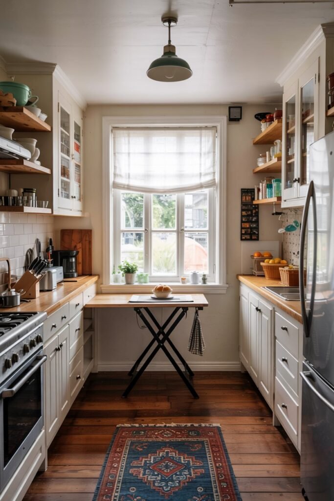 Add a Fold-Down Table