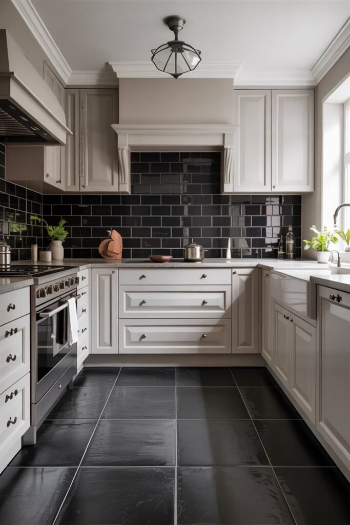 Classic Matte Black Porcelain