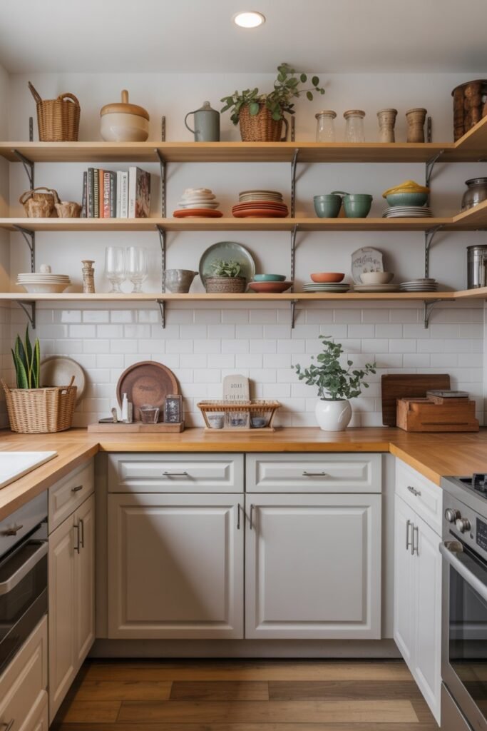 Consider Open Shelving