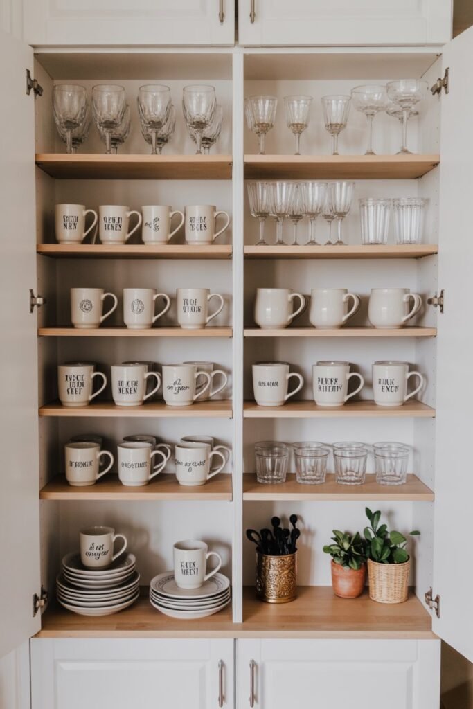 Consolidate Your Mugs and Glasses