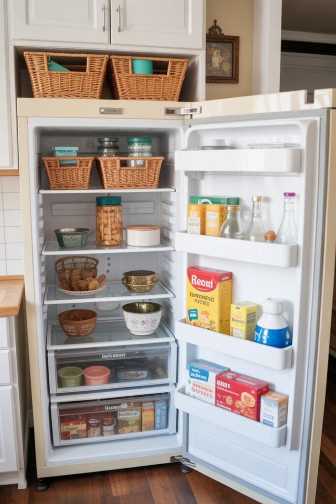 Declutter the Top of Your Fridge