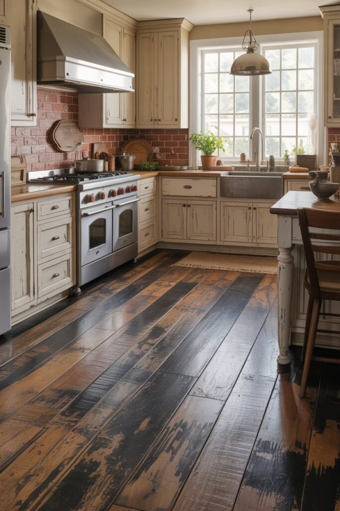  Distressed Oak Flooring