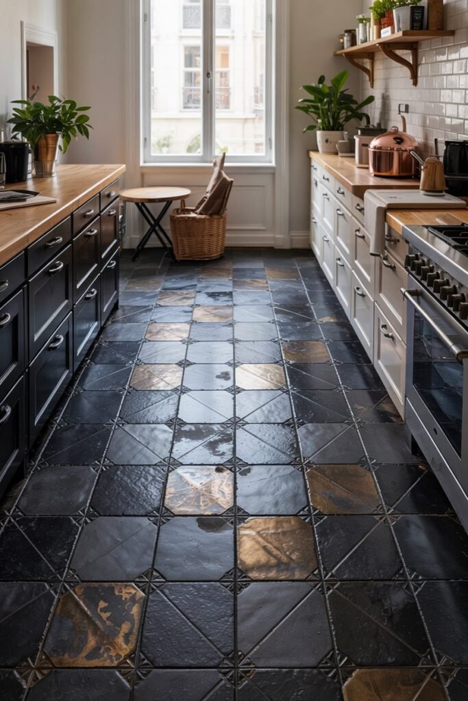 Metallic Finish Tiles