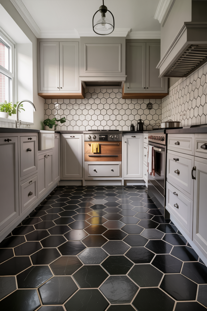 Modern Hexagonal Tiles