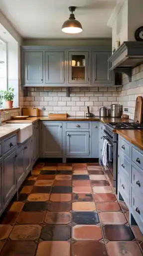 Oxford Blue Quarry Tiles