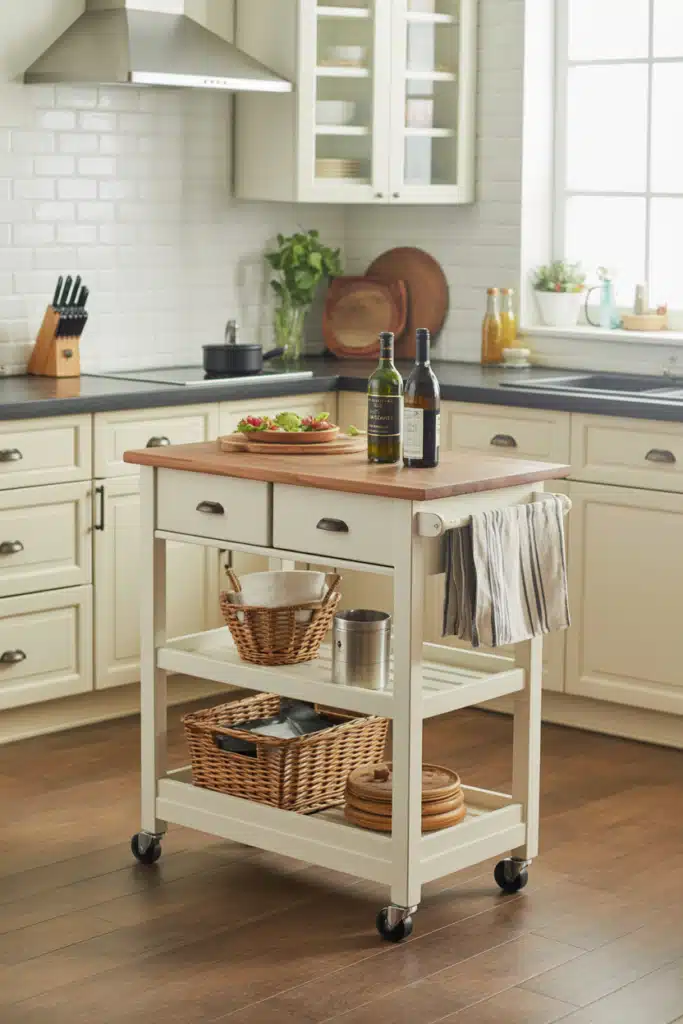 Rolling Kitchen Cart