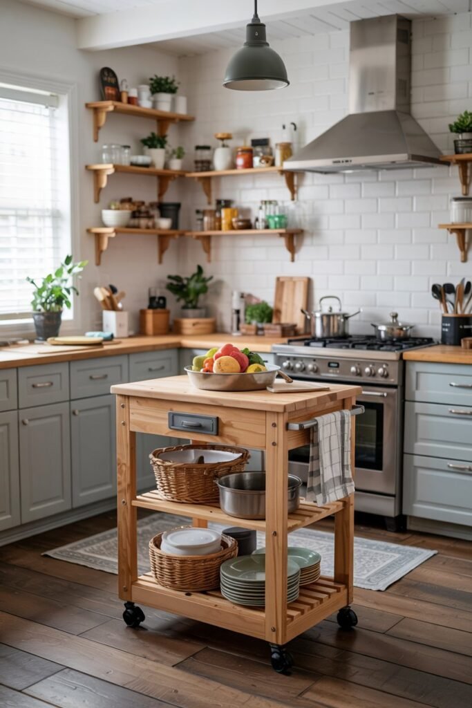Rolling Kitchen Island
