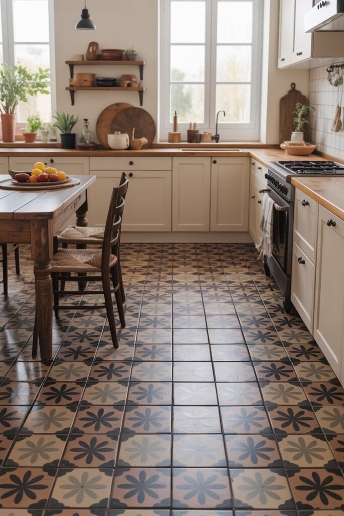  Rustic-Patterned Ceramic Tiles