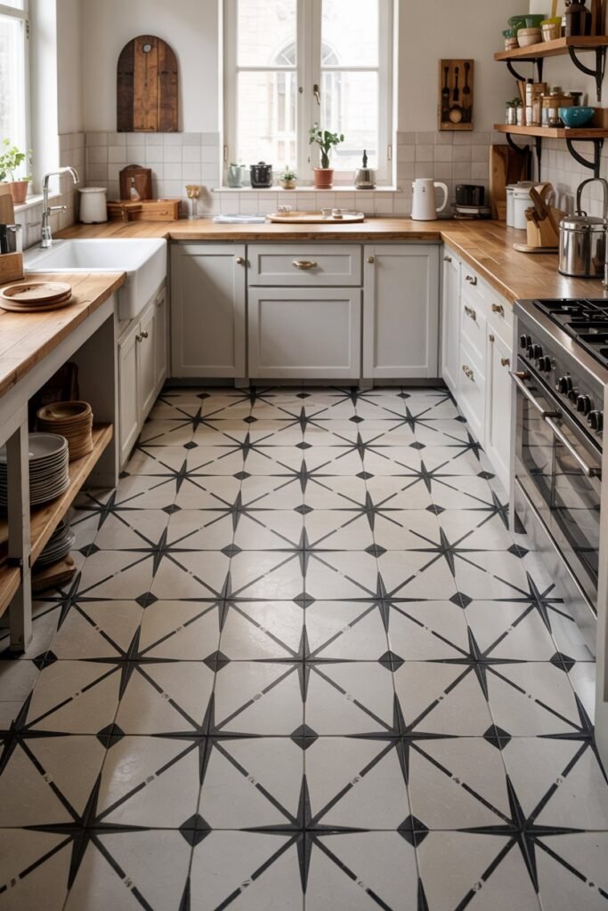 Star-Patterned Tiles