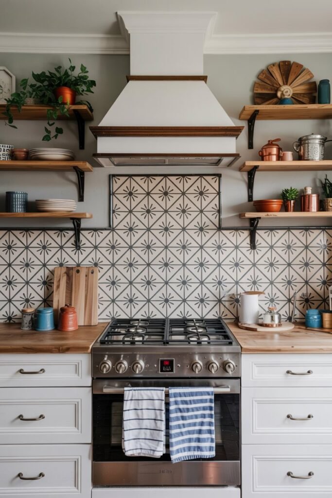Statement Backsplash