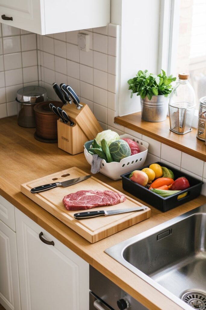  The Chopping and Prep Zone