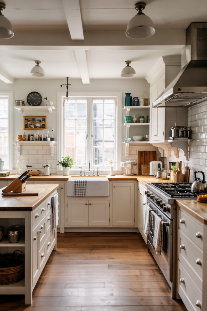 The Classic White Farmhouse