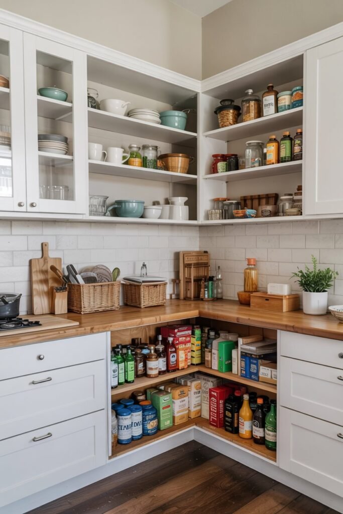 The Power of a Corner Pantry