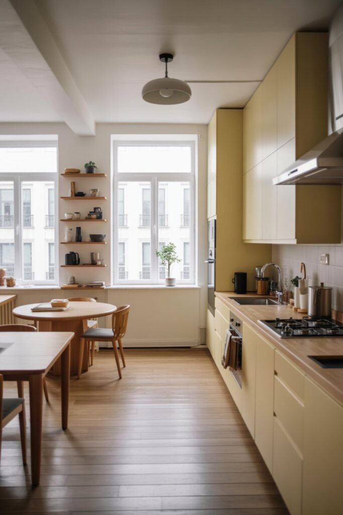 The Single-Wall Kitchen for Maximum Openness