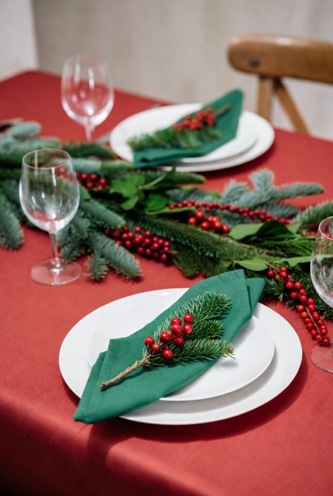 Classic Red and Green Theme