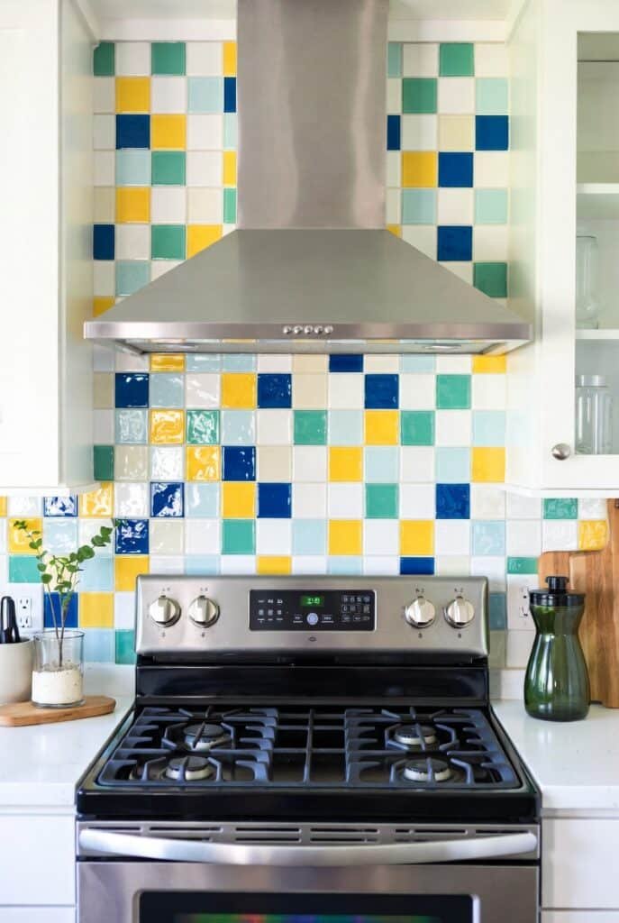 Colorful Backsplash