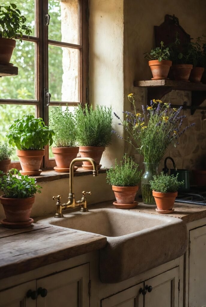 Incorporate Herbs and Greenery