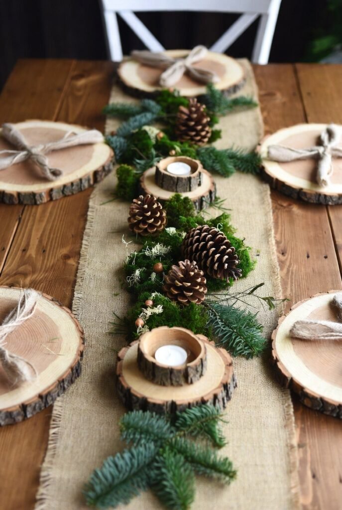Rustic Woodland Centerpiece