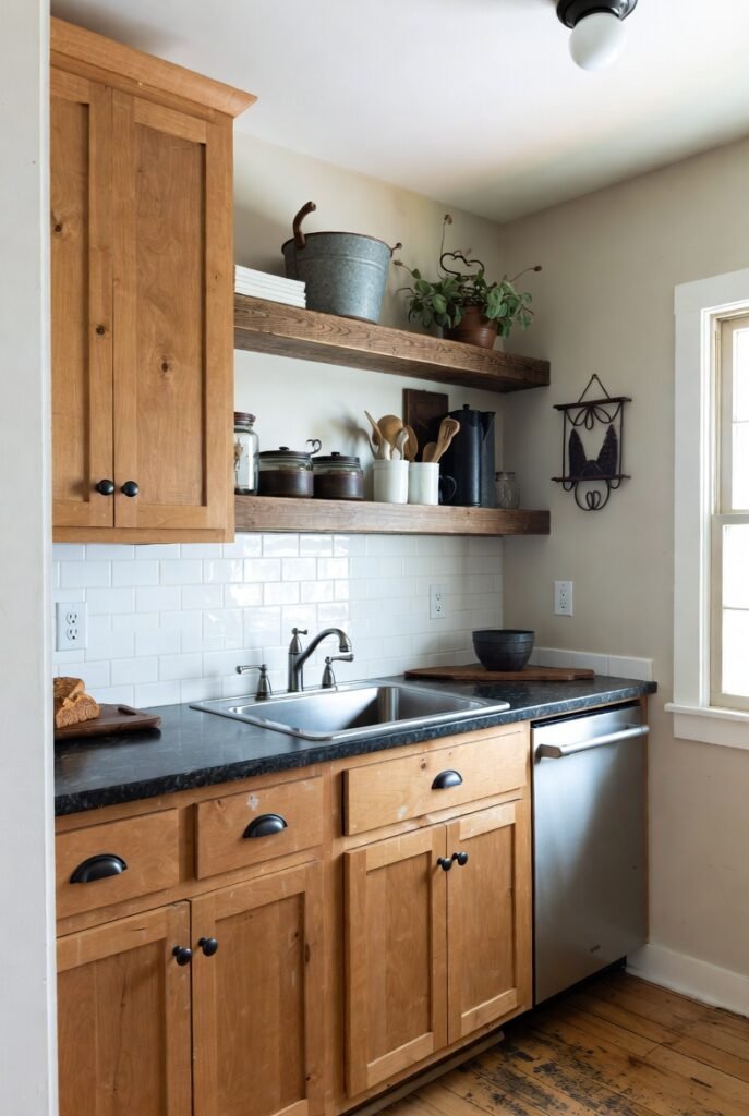 Clean Lines, Warm Materials