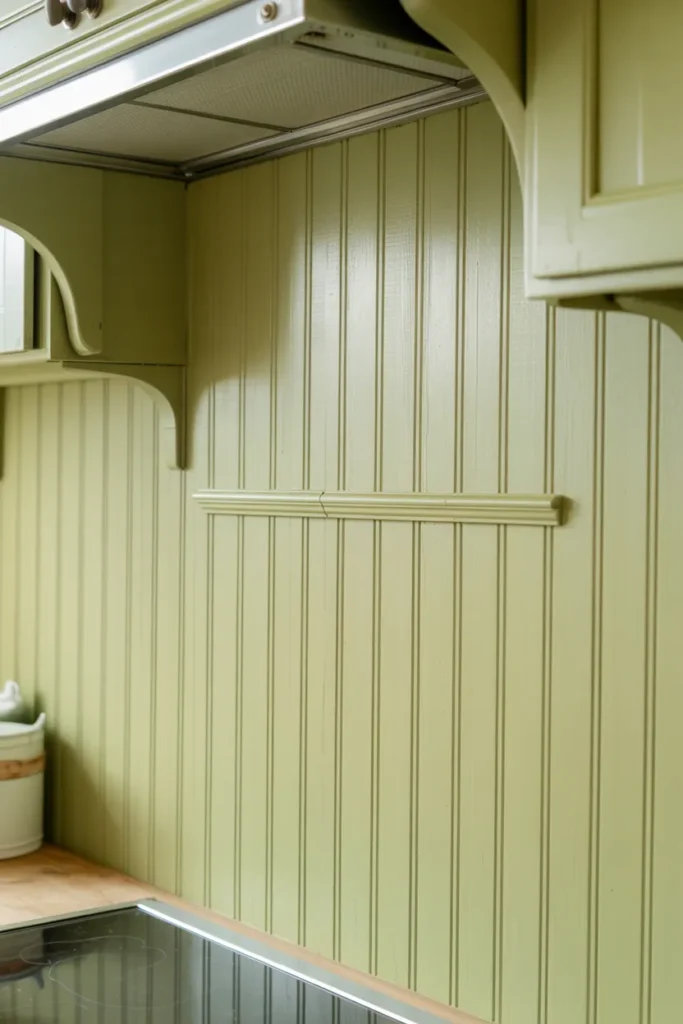 Beadboard Backsplash