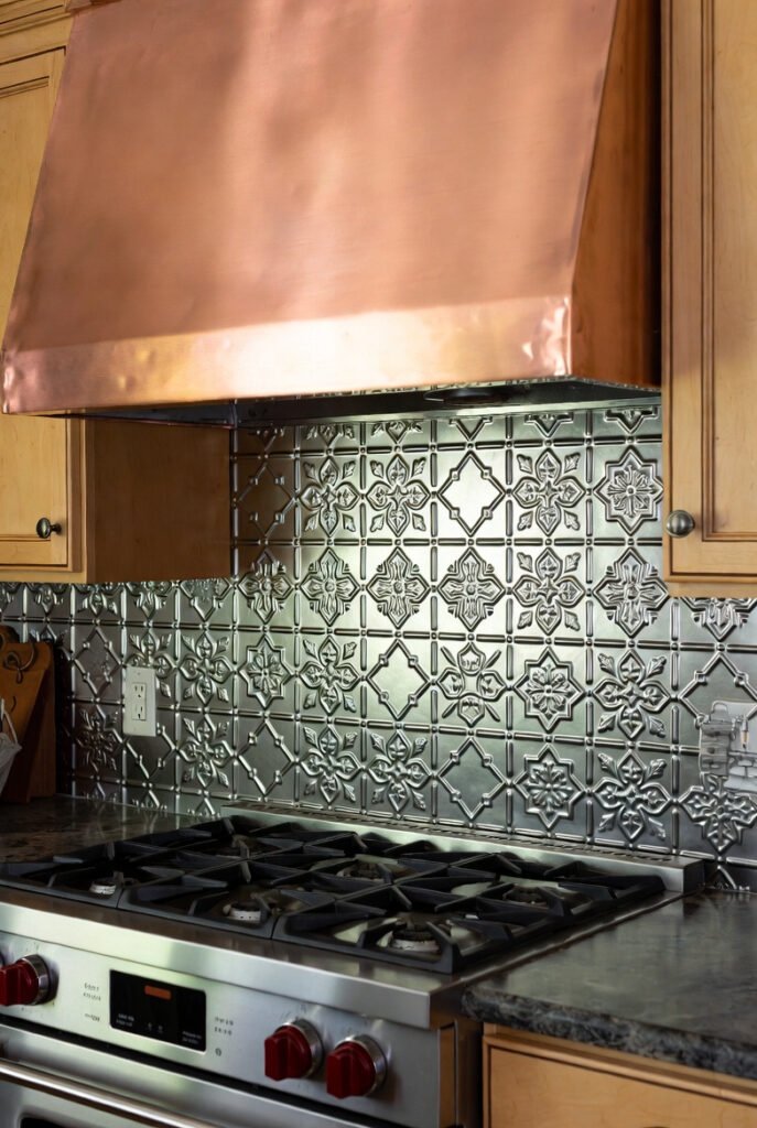 Metal Backsplash