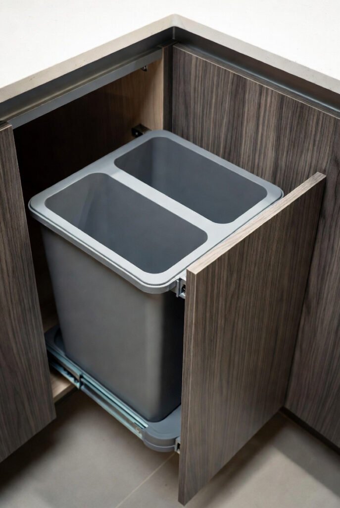 Trash and Recycling Pull-Out