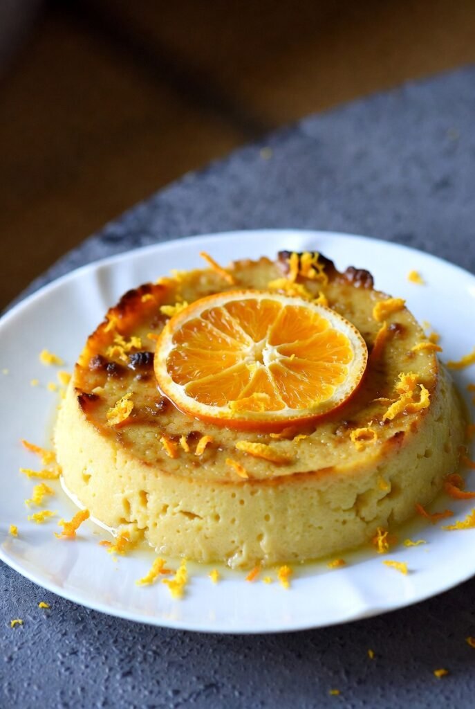 Orange Flan with Caramelized Citrus