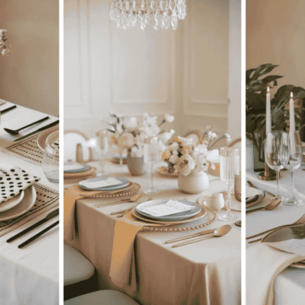 Dining Table Decor Ideas