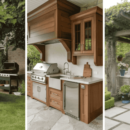 outdoor kitchen