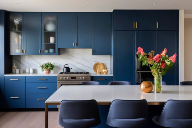 18 Blue Gray Kitchen Cabinets – Stylish & Timeless Ideas