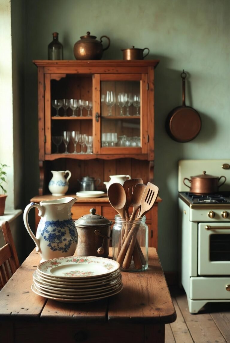 19 Vintage Kitchen Decor Ideas for a Timeless, Cozy Look